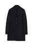 Main View - Click To Enlarge - HARRIS WHARF LONDON - Virgin wool melton boxy coat