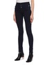 Front View - Click To Enlarge - J BRAND - 'Natasha Sky' button skinny jeans