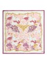Main View - Click To Enlarge - SHANG XIA - Abstract floral print scarf – Vintage Pink