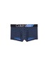 Main View - Click To Enlarge - CALVIN KLEIN UNDERWEAR - Colourblock waistband graphic print micro stretch boxer briefs
