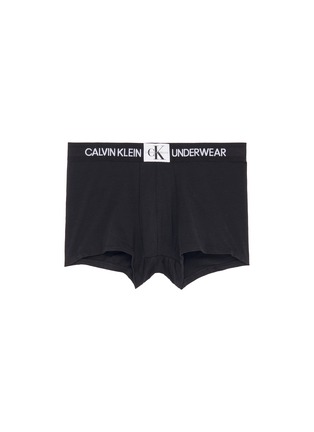 Main View - Click To Enlarge - CALVIN KLEIN UNDERWEAR - 'Monogram' logo waistband boxer briefs
