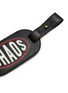 Detail View - Click To Enlarge - CHAOS - Daytona logo print leather luggage tag