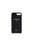Figure View - Click To Enlarge - CHAOS - Logo jacquard strap leather iPhone 7 Plus/8 Plus case – Black