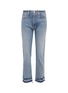 Main View - Click To Enlarge - HELMUT LANG - Let-out cuff cropped straight leg jeans