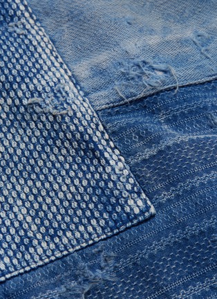  - FDMTL - Sashiko boro patchwork distressed jeans