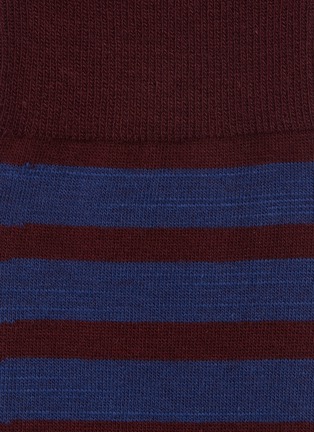 Detail View - Click To Enlarge - FALKE - 'Even Stripe' socks