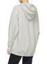 Back View - Click To Enlarge - SHORT SENTENCE - Wool blend drawstring hoodie