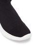 Detail View - Click To Enlarge - JOSHUA SANDERS - Strass bow knit sock sneakers