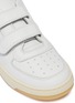 Detail View - Click To Enlarge - ACNE STUDIOS - Face patch strap leather kids sneakers
