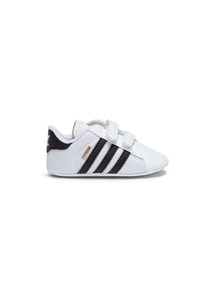 Main View - Click To Enlarge - ADIDAS - 'Superstar Crib' mesh toddler sneakers