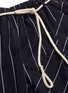  - VINCE - Rope belt stripe asymmetric skirt