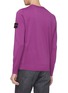 Back View - Click To Enlarge - STONE ISLAND - Wool sweater