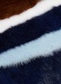 Detail View - Click To Enlarge - SIMONETTA RAVIZZA - 'Furrissima' stripe mink fur sac bag