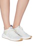 Figure View - Click To Enlarge - ADIDAS - 'Arkyn Primeknit' boost™ slip-on sneakers