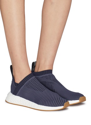 Figure View - Click To Enlarge - ADIDAS - 'NMD CS2' Primeknit boost™ slip-on sneakers