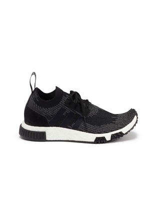 Main View - Click To Enlarge - ADIDAS - 'NMD Racer' 3-Stripes Primeknit boost™ sneakers