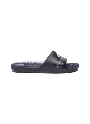 Main View - Click To Enlarge - ADIDAS BY STELLA MCCARTNEY - 'Adissage' textured insole rubber slide sandals