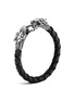 Main View - Click To Enlarge - JOHN HARDY - 'Legends Naga' sterling silver braided leather bracelet
