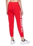 Back View - Click To Enlarge - THE UPSIDE - 'Deontay' logo print outseam jogging pants