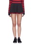 Main View - Click To Enlarge - THE UPSIDE - 'Venus' contrast stripe pleated tennis skirt