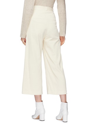Back View - Click To Enlarge - MIJEONG PARK - Corduroy culottes