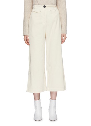 Main View - Click To Enlarge - MIJEONG PARK - Corduroy culottes