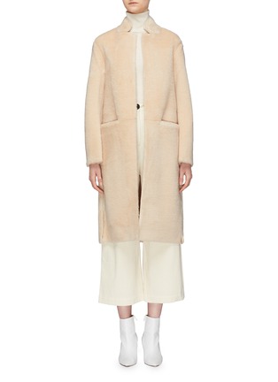 Main View - Click To Enlarge - MIJEONG PARK - Wool open coat