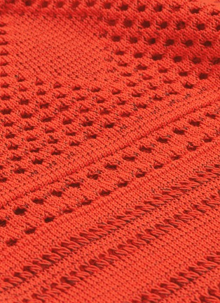  - PROENZA SCHOULER - Crochet knit wrap dress