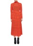 Main View - Click To Enlarge - PROENZA SCHOULER - Crochet knit wrap dress