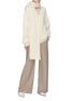 Figure View - Click To Enlarge - THE ROW - 'Scarletta' scarf collar cashmere cardigan