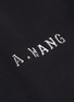  - ALEXANDER WANG - 'Credit Card' textured print sweatshirt