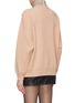 Back View - Click To Enlarge - ALEXANDER WANG - Strass embellished oversized turtleneck sweater
