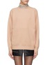 Main View - Click To Enlarge - ALEXANDER WANG - Strass embellished oversized turtleneck sweater