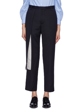 Main View - Click To Enlarge - 10478 - Flap panel wool pants