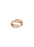 Figure View - Click To Enlarge - DAUPHIN - 'Volume' diamond 18k rose gold ring