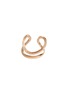 Figure View - Click To Enlarge - DAUPHIN - 'Serpentine' 18k rose gold ring