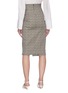 Back View - Click To Enlarge - SILVIA TCHERASSI - 'Stromboli' ruched ruffle split tweed skirt