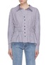 Main View - Click To Enlarge - SILVIA TCHERASSI - 'Emma' stripe button peplum blouse