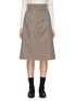 Main View - Click To Enlarge - SHUSHU/TONG - Two-in-one layered houndstooth skirt