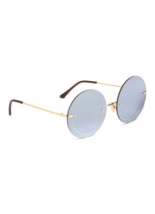 Figure View - Click To Enlarge - SPEKTRE - 'Narciso' metal round sunglasses