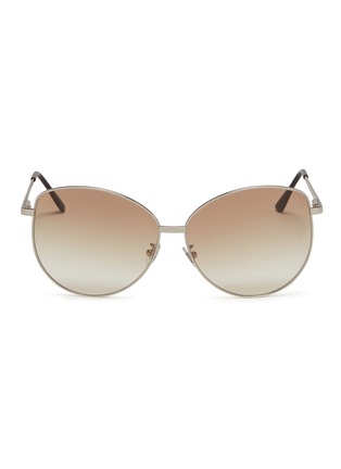 Main View - Click To Enlarge - SPEKTRE - 'Mia' metal oversized square sunglasses