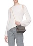Figure View - Click To Enlarge - STRATHBERRY - 'East/West' mini leather crossbody bag