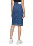 Back View - Click To Enlarge - MSGM - Button denim skirt