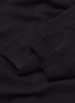  - MSGM - Sleeve tie logo print sweatshirt dress