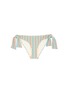 Main View - Click To Enlarge - SOLID & STRIPED - 'The Mackenzie' tie stripe seersucker bikini bottoms