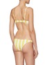 Back View - Click To Enlarge - SOLID & STRIPED - 'The Rachel' stripe bikini top