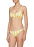 Figure View - Click To Enlarge - SOLID & STRIPED - 'The Rachel' stripe bikini top