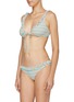 Figure View - Click To Enlarge - SOLID & STRIPED - 'The Milly' ruffle stripe seersucker bikini top