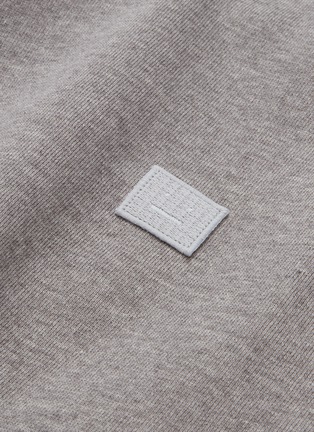  - ACNE STUDIOS - 'Fairview Face' patch sweatshirt