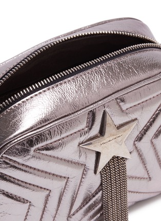 Detail View - Click To Enlarge - STELLA MCCARTNEY - 'Stella Star' mini quilted faux leather shoulder bag